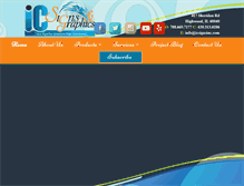 Tablet Screenshot of icsignsinc.com